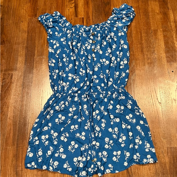 Kate Spade Floral Off Shoulder Playsuit Short Romper - Picture 2 of 7